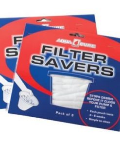 Aquacure Filter Savers 10 X 3 pack easy clean debris trap