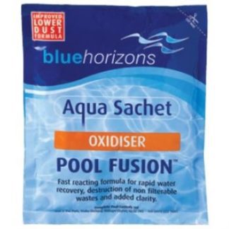 Blue Horizons - Pool Fusion Oxidiser Aqua Sachet x20 crystal clear oxidiser clarifier weekly