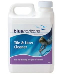 Blue Horizons - Tile & Liner Cleaner 6 X 2 litre swimming pool stain