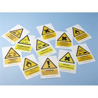 Chemical Safety Sign - Sodium Hypochlorite 1 X Item Office Lab safe hazard
