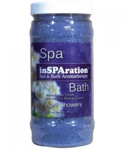 inSPAration RX Crystals - April Showers 6 X 553g Soothing scents Epsom Salt spa