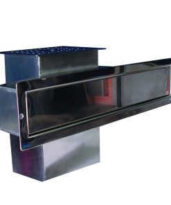 Certikin Complete Stainless Steel Narrow Mouth Skimmer With 1.5” Mt Connection (CKSA033)