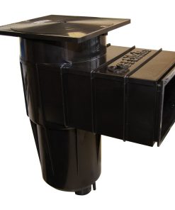 Certikin Concrete Wide-Angle Extension Throat 1 Piece Throat - Black (HD101CS+B)