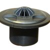 Certikin 1½" Concrete Fixed Grate Inlet - Low Suction - Grey Metallic (HD54C+G)