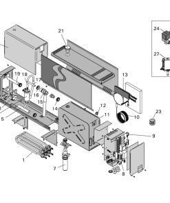 Certikin Harvia Water Pipe Assembly Hgx Steam (SPSHZSTM070)