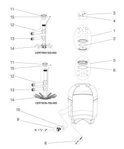 Certikin Filter Lid / Valve ‘O Ring (CE04260106)