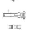 Certikin Hose Connector 1.25” Hose (FLX125HC)