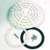 Certikin Liner Large Fittings Package: Includes 2 X Skimmer, 2 X Main Drains, 4 X Inlet Returns, 2 X White Led Light, Transformer & Deck Box (ZZHDLL)