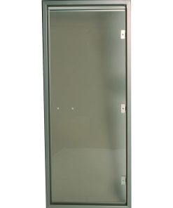 Certikin Harvia Glass Steam Room Door 1890Mm X 690Mm Bronze Glass - Aluminium Frame (SSR012/PR)