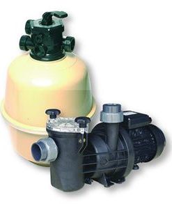 Certikin Thermoplastic 18" Top Mount Filter C/W Media & ½Hp Swimflo Pump Pack (ZZTH18P)