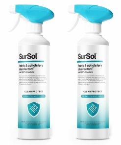 SurSol Fabric and Upholstery Disinfectant Sanitiser 1 Litre x 15 = 15 Litres 15L Kills germs EN1276 EN14476