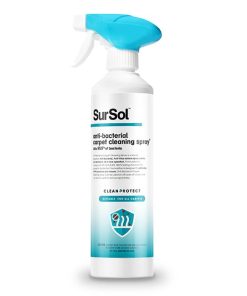 SurSol Anti Bacterial Carpet Cleaning Spray 500Ml Kills germs EN1276 EN14476