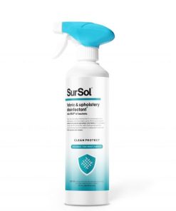 SurSol Fabric and Upholstery Disinfectant Sanitiser 1 Litre Kills germs EN1276 EN14476