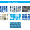 Plastica 20thou Plain Liner replacement for inground built-in pools