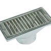 Certikin 2” gutter drain - stainless steel
