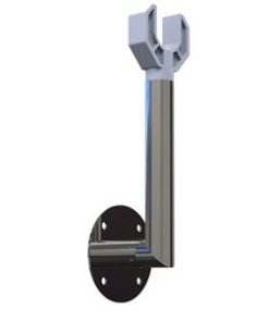 Plastica Small Side Wall Mounted Slidelock Reel with Reduction Gearbox