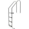 Plastica 43mm 316 Grade Stainless Steel Standard Ladder with 4 S/S Treads