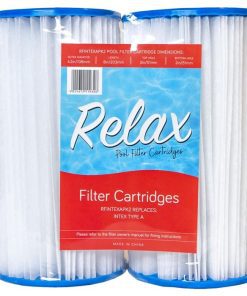 Relax Pool Filter Cartridge - Intex Type A 29000 Twin Pack