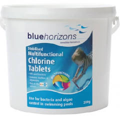 Blue Horizons Multifunctional Chlorine 200gTablets - 5 Kg
