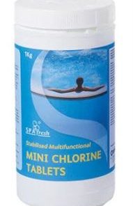 1kg Multifunctional Mini Chlorine Tablets (20g) QO