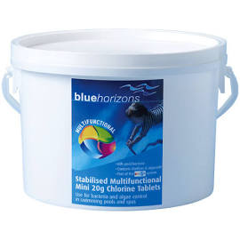 Blue Horizons Multifunctional 20g Chlorine Tablets. 5kg