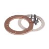 Flange kit for bottom inlet