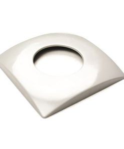 Front plate return fitting white - panel liner