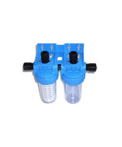 Probe holder for 2 modules (1/2" connection)