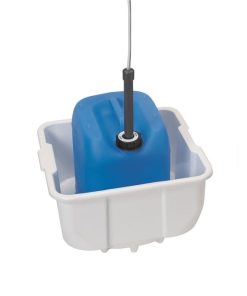 Retainer for chemical cannister