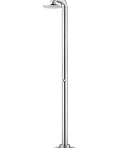 JEE-O fatline shower push - brushed ss