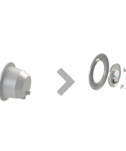Ultra flat shape, 925 lm, 21W, Colour Light