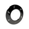 Standard face plate PZA 170mm in Stainless steel