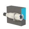 Wall conduit to D50/63mm