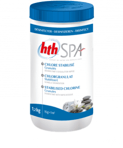 HTHSG126 hth Spa Stabilised Chlorine Granules 1.2kg 6 per pack