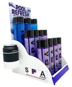 Certikin REFRESHCT Pool Spa Refresh countertop display includes USB diffuser