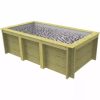 Plastica Nazca 4m x 2m Wooden Pool and Heatseeker Heat Pump Package