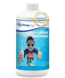 1 litre Deep Blue Pro Pool Water Clarifier Concentrate