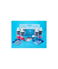 AquaSPArkle Complete Spa Starter Kit - Chlorine 1 X 1 Pack Chlorine pH- pH+ FoamAway Test Strips