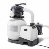 Intex Krystal Clear Sand Filter Pump Pack 0.60hp - 8m3 System Flow - 10.5m3 Pump Flow
