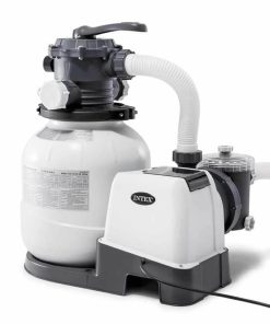Intex Krystal Clear Sand Filter Pump Pack 0.60hp - 8m3 System Flow - 10.5m3 Pump Flow