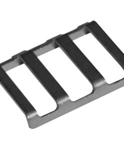 Plastica Buckle four bar 18 gauge s/s