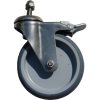 Plastica 5in Braked Castor For Slatted Reel