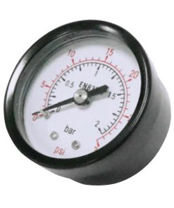 Plastica Endurance Filter Pressure Gauge 1/8in Back Mount