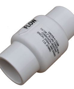 Plastica Check Valve 1 -1/2in - 2in Corrosion Resistant
