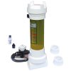 Plastica Rainbow Inline Clear Chlorine Feeder