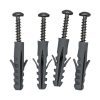 Plastica 4 x SS Screw and Wall Plug for ABS Bracket