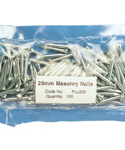 Plastica 100 Masonry Nails 25mm (1in)
