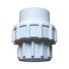 Plastica 1.5in Socket Union P P White Pack of 5