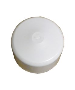 Plastica 1.5in End Cap White Pack of 10