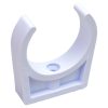 Plastica 1.5in Pipe Clip White Pack of 50